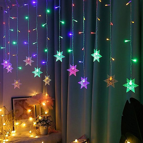 Merry 2024 Lichternetz LED Lichterkette Lichtervorhang,3.5M günstig online kaufen
