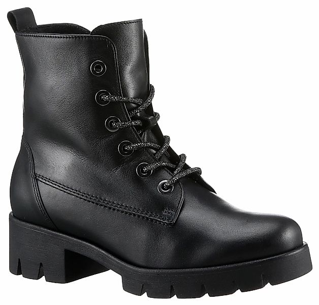 Gabor Schnürstiefelette, Blockabsatz, Plateau, Schnürboots mit günstig online kaufen