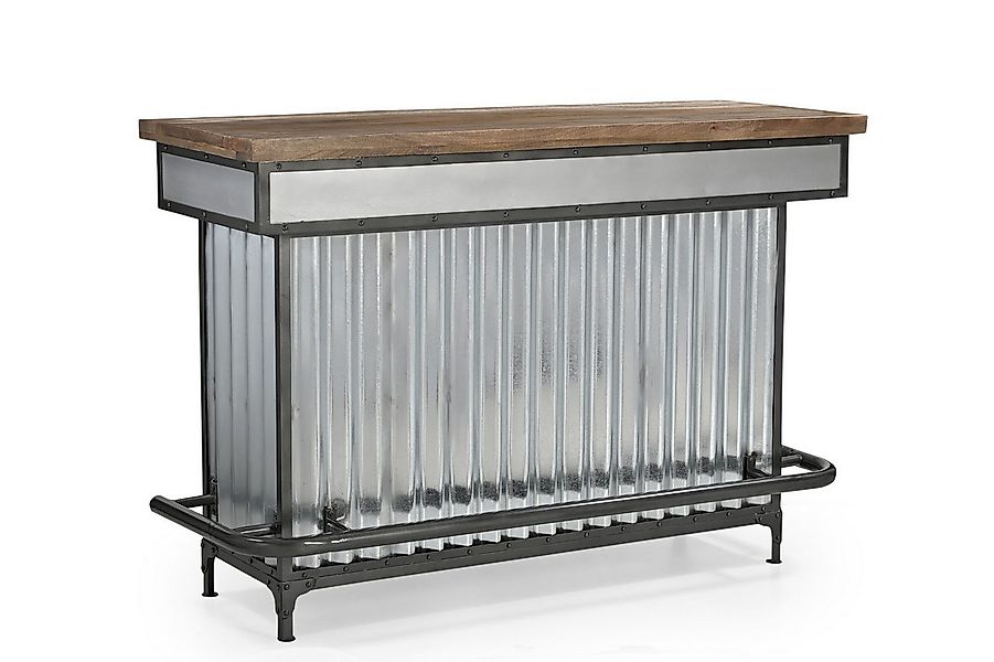 More2Home Barschrank Bartresen/Ladentheke THEKE, Metall/Holz, 160 cm breit günstig online kaufen