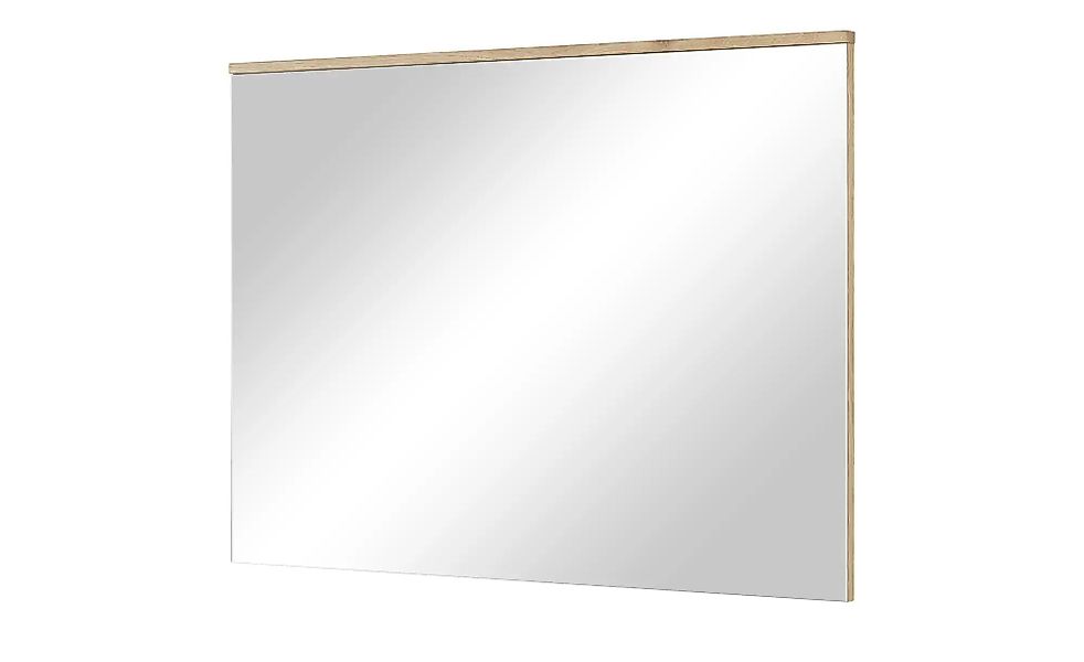 Wohnwert Spiegel 82 x 60 cm Valeo ¦ holzfarben ¦ Glas,Aluminium,Holzwerksto günstig online kaufen