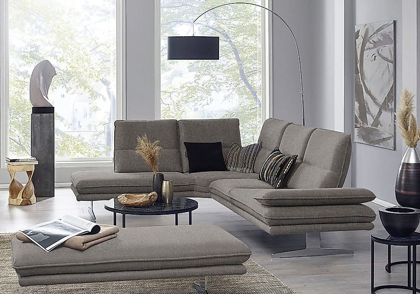 W.SCHILLIG Ecksofa "broadway, Designsofa, mit tollem Sitzkomfort, L-Form" S günstig online kaufen