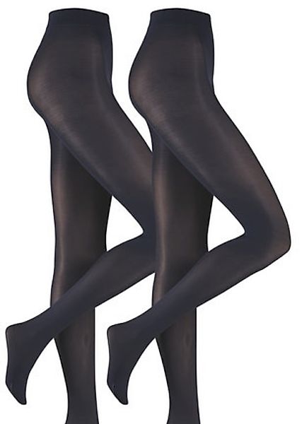 Camano Damen Feinstrumpfhosen Everyday Tights 60 DEN 2er Pack günstig online kaufen