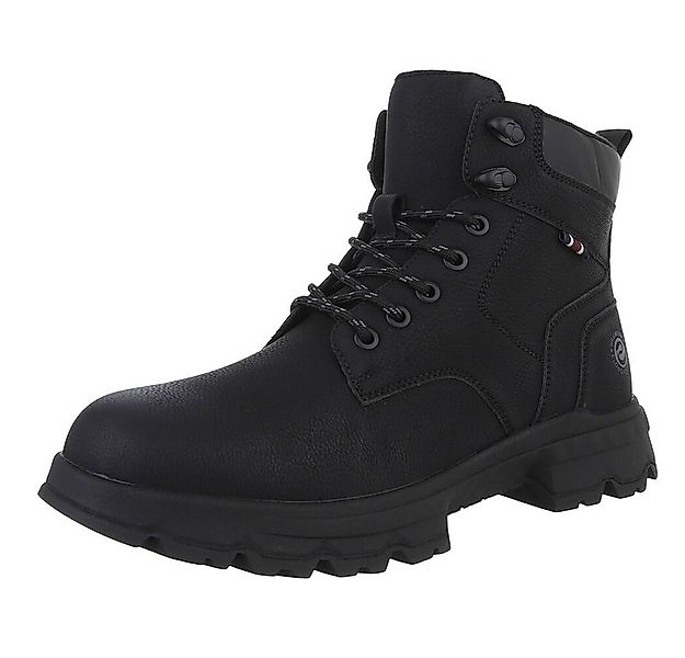 Coolwalk Herren Schnürschuhe Freizeit Stiefelette (88491802) Blockabsatz Bo günstig online kaufen