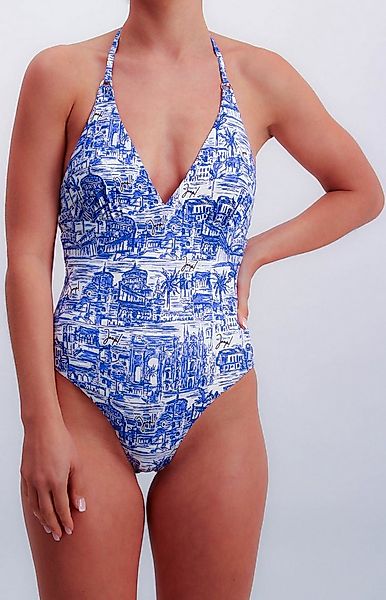 JOOP! Badeanzug Italy herausnehmbare Pads, tiefer Rückenausschnitt günstig online kaufen