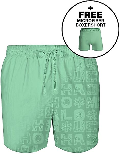 Muchachomalo Badeshorts Türkis  - Größe XL günstig online kaufen