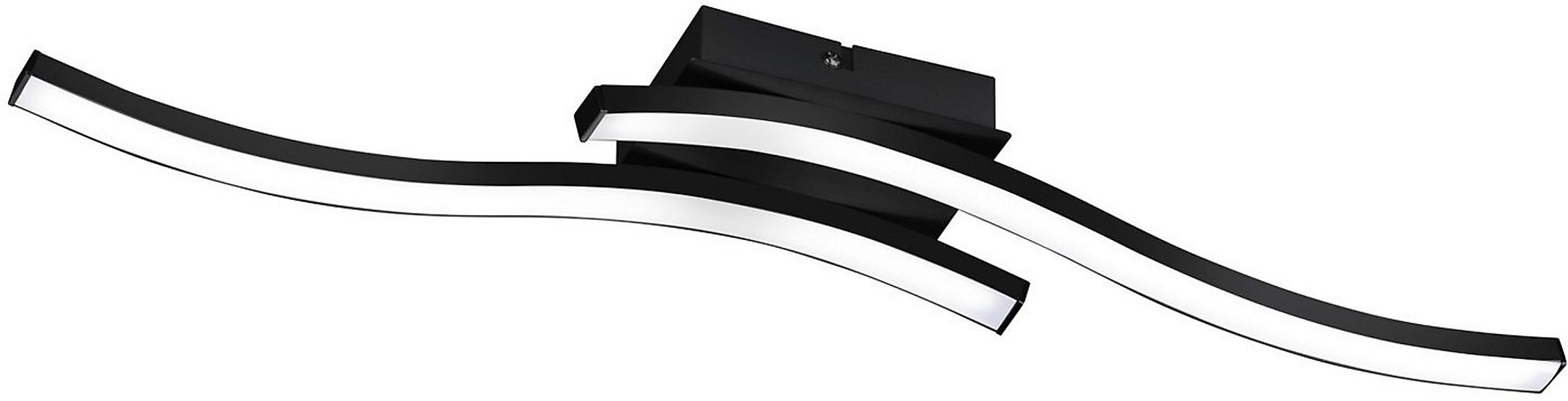 Reality Leuchten LED Deckenleuchte Route, LED fest integriert, Warmweiß, mo günstig online kaufen