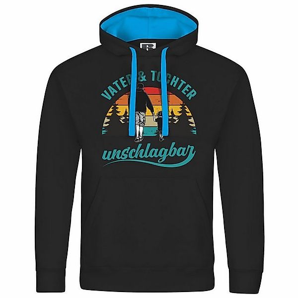 deinshirt Kapuzenpullover Herren Kapuzenpullover Vater und Tochter Unschlag günstig online kaufen