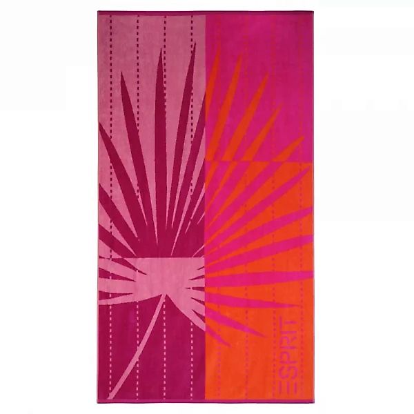 Esprit Strandtücher Malibu Beach - Farbe: Fire - 0001 - 100x180 cm günstig online kaufen