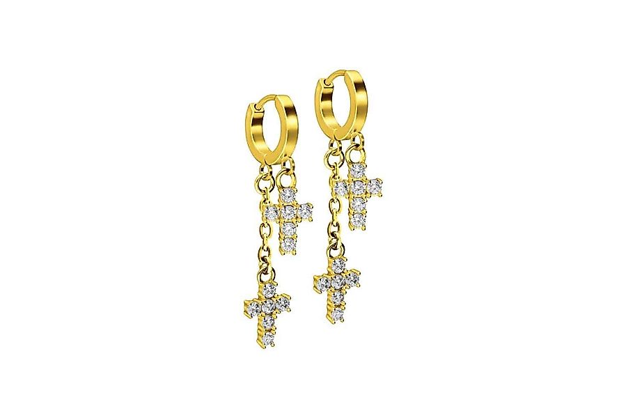 FILANGO Piercing-Set Chirurgenstahl Ohrclicker Creolen 2 günstig online kaufen