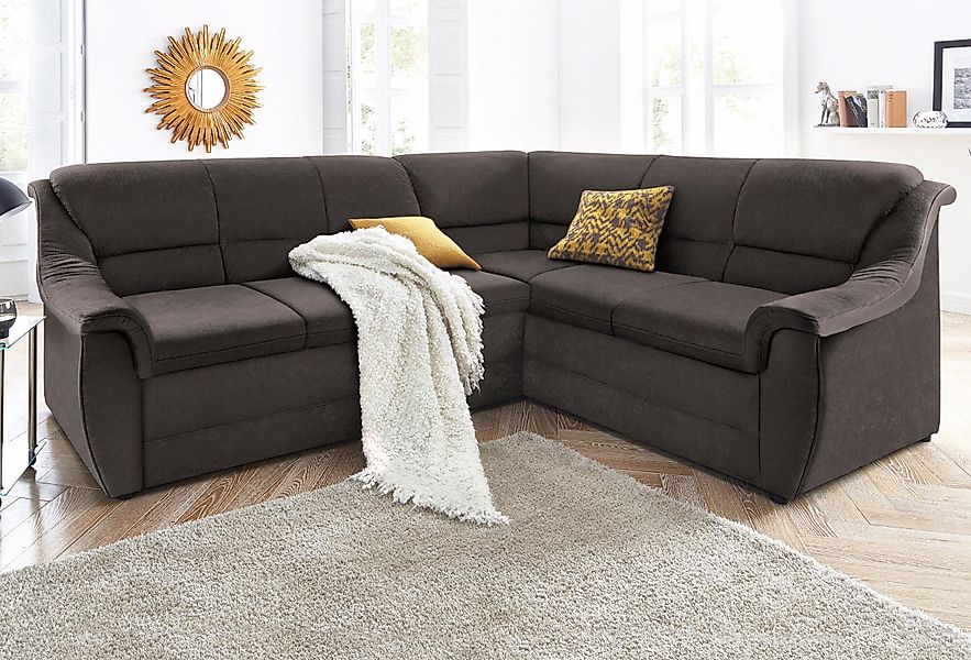 DOMO collection Ecksofa »Lale zeitlose Formensprache, komfortabel, L-Form«, günstig online kaufen