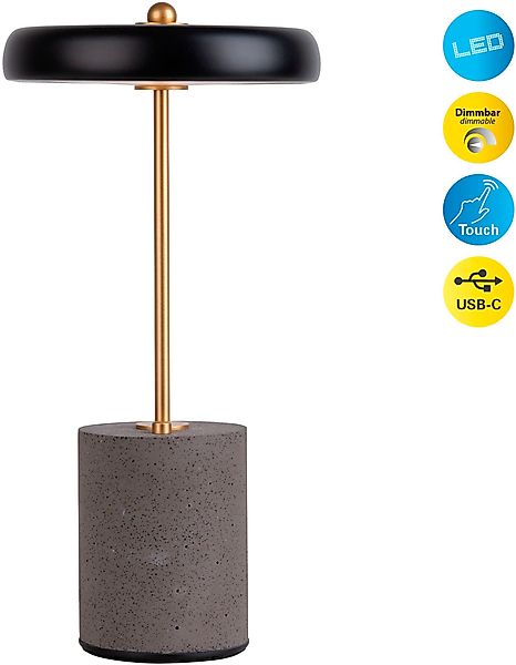 näve Tischleuchte "SETA" Tischlampe H: 30 günstig online kaufen