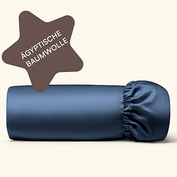 Amqua Spannbettlaken Luxus Mako Satin Premium günstig online kaufen