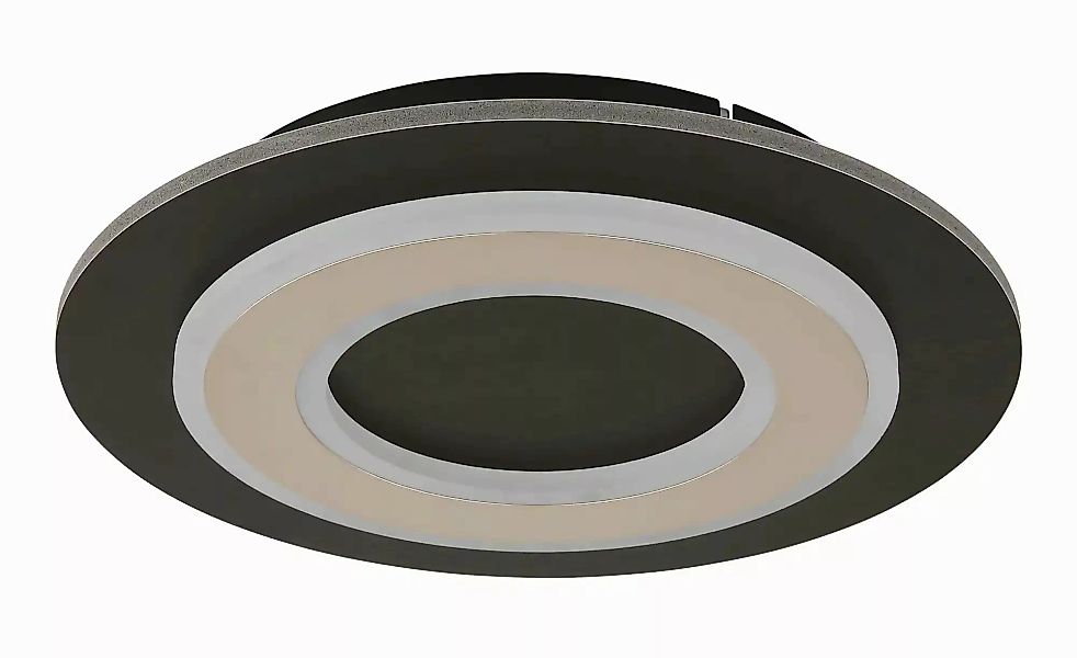Globo Lighting Deckenleuchte   ¦ schwarz ¦ Maße (cm): B: 32 H: 5,5  Ø: 32 L günstig online kaufen