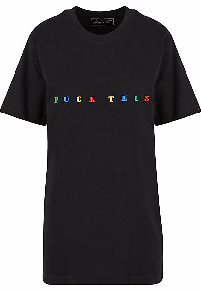 MisterTee Kurzarmshirt "MisterTee Damen Le Papillon Oversize Tee", (1 tlg.) günstig online kaufen