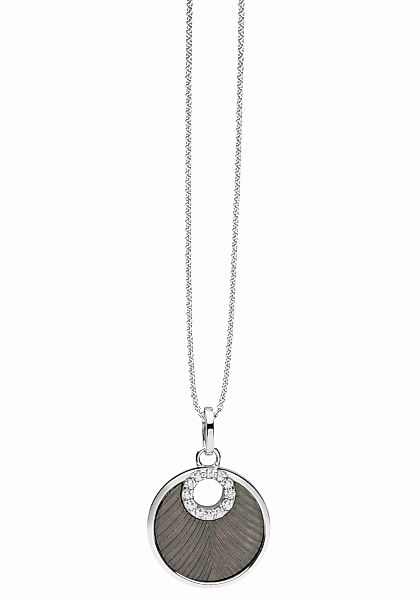 NANA KAY Silberkette "Shiny circles, ST1753", mit Zirkonia und Perlmutteinl günstig online kaufen