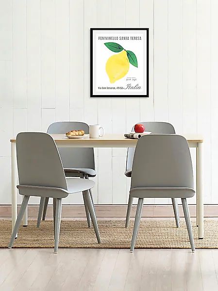 queence Bild »Feminello«, Italien-Schriftzug-Obst-Obst Bilder-Kunst, (1 St. günstig online kaufen