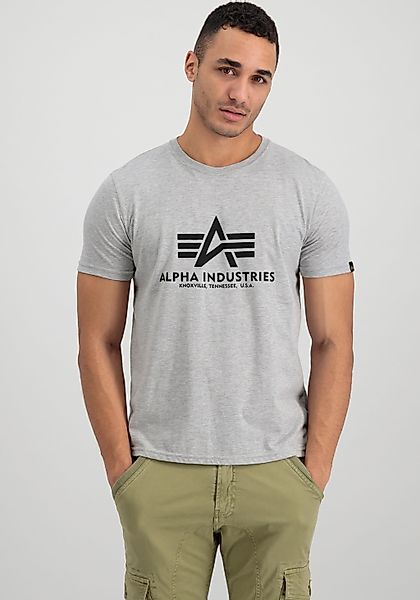 Alpha Industries T-Shirt "Alpha Industries Men - T-Shirts Basic T-Shirt BL günstig online kaufen