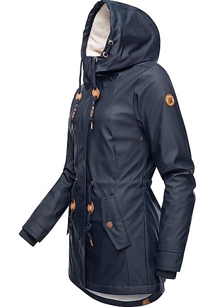 Ragwear Regenmantel "Monadis Rainy Intl.", modischer Regenparka mit kuschli günstig online kaufen