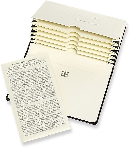 MOLESKINE Fächermappe Fächermappe Pocket A6 Hardcover günstig online kaufen