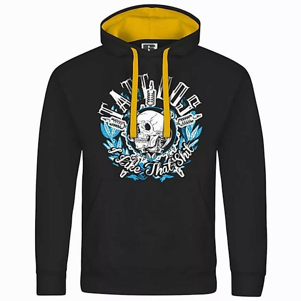 deinshirt Kapuzenpullover Herren Kapuzenpullover Tattoos i like that shit M günstig online kaufen