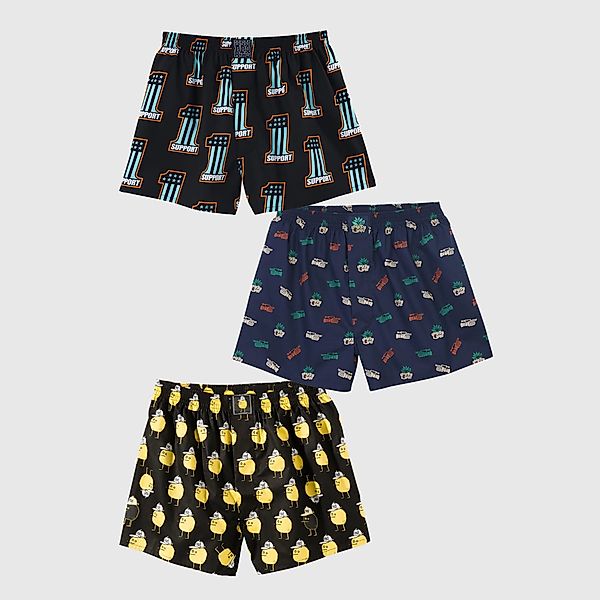 Lousy Livin Boxershorts Lousy Livin 3-Pack günstig online kaufen
