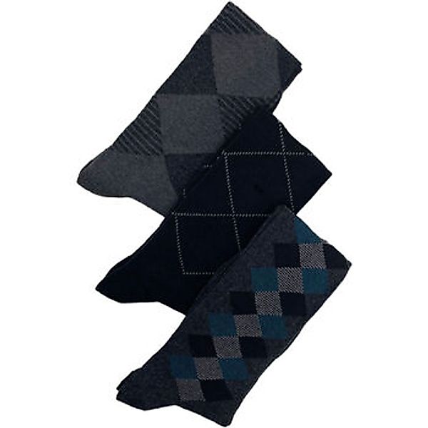 Duca Di Morrone  Socken Venezia - Gray Tripack Socks günstig online kaufen