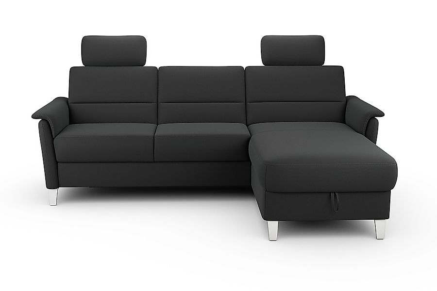 sit&more Ecksofa »Palmera L-Form«, Federkern, wahlweise mit Bettfunktion un günstig online kaufen