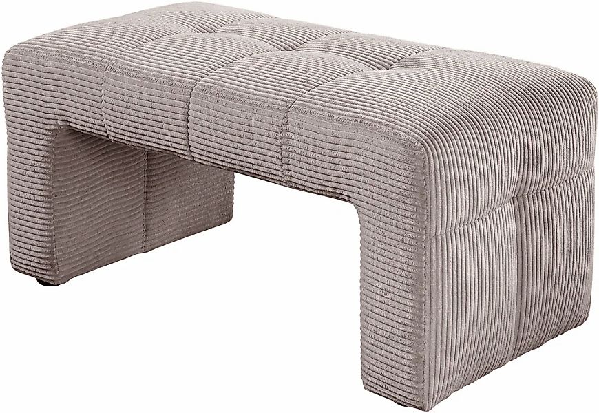 exxpo - sofa fashion Hockerbank "Barista Hockerbank mit hoher Bodenfreiheit günstig online kaufen