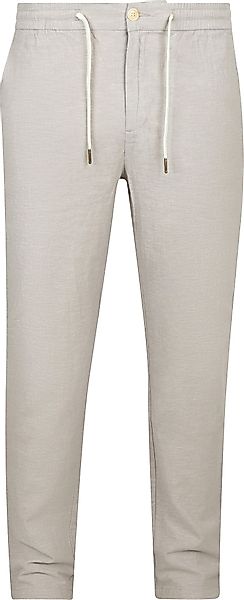 Scotch and Soda Chino Warren Cotton Linen Greige - Größe W 32 - L 34 günstig online kaufen