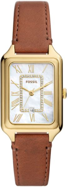 Fossil Quarzuhr Fossil Damen-Uhren Analog Quarz günstig online kaufen