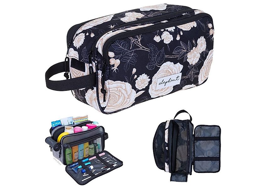 ELEPHANT Kulturbeutel Travel Flower Damen Washbag Reise, Kulturtasche Kosme günstig online kaufen