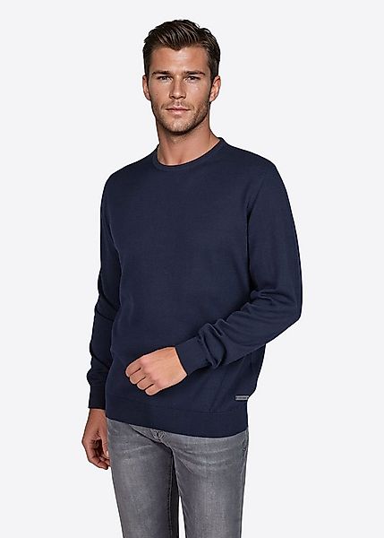 Pierre Cardin Rundhalspullover mit Rundhalsausschnitt günstig online kaufen