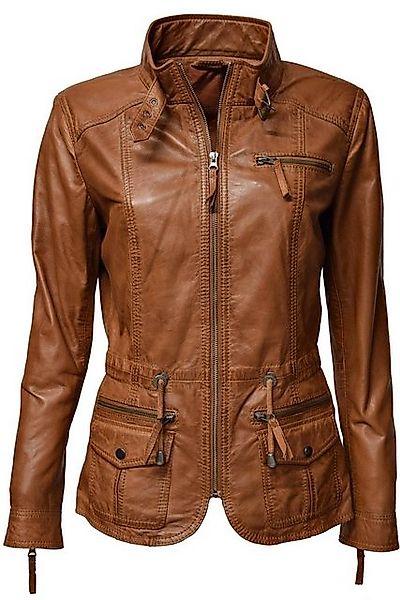 Zimmert Leather Lederjacke Lana Stehkragen günstig online kaufen