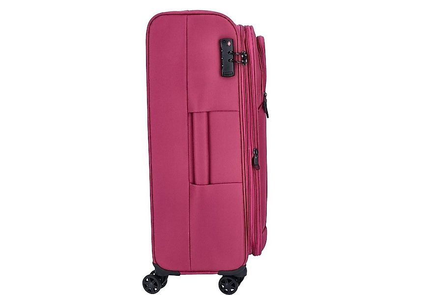 TheTrueC Koffer TheTrueC 4 Rollen Koffer Superlight 77cm Kopenhagen berry, günstig online kaufen