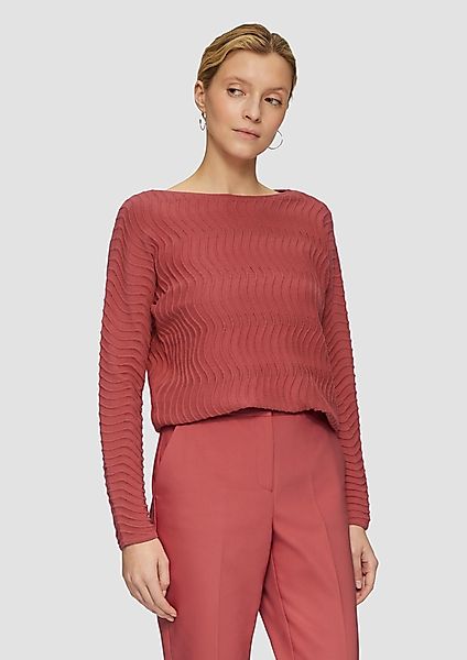s.Oliver BLACK LABEL Strickpullover Feinstrickpullover mit günstig online kaufen