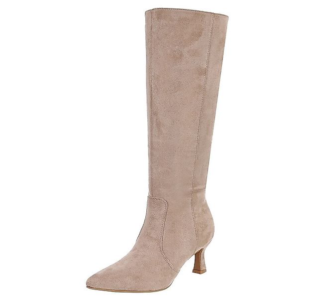 Ital-Design Elegante hohe Stiefel für Damen - stilvoll und vielseitig Stief günstig online kaufen