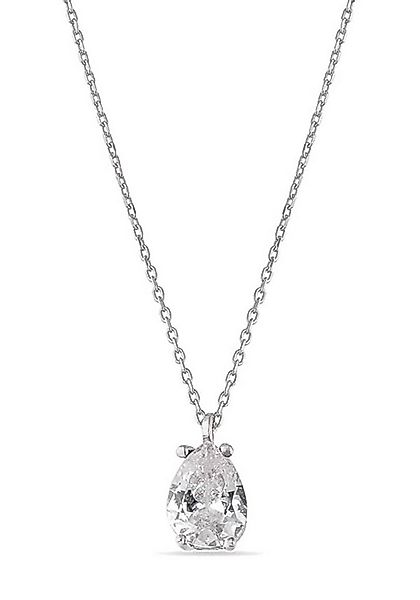 Einzelstück Kette mit Anhänger Einzelstück Halskette mit Tropfen Kristall A günstig online kaufen