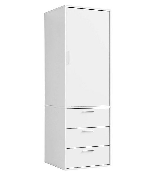 mokebo Kleiderschrank Der Grenzenlose (1-Türig & 3 Schubladen) Garderobensc günstig online kaufen