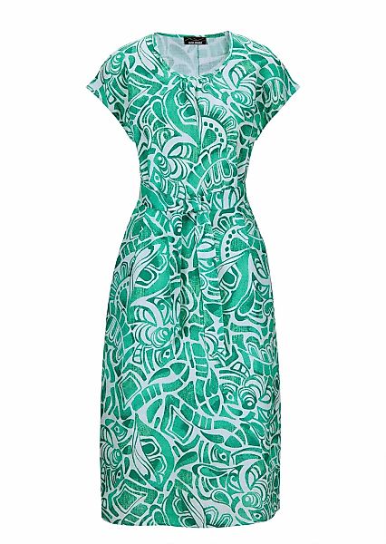 GOLDNER Sommerkleid "Leinenkleid Ethno, Halbarm" günstig online kaufen