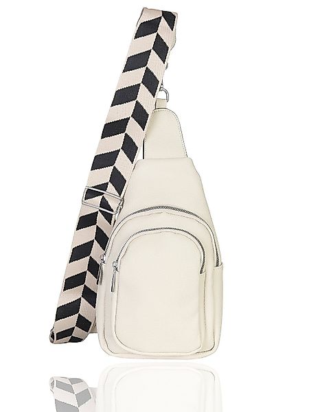simaranda Cityrucksack Bodybag Damen 26 Beige günstig online kaufen