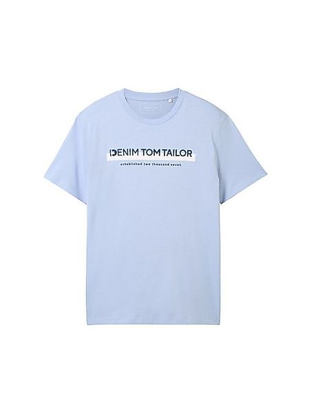 TOM TAILOR Denim T-Shirt T-Shirt mit Logo-Print günstig online kaufen