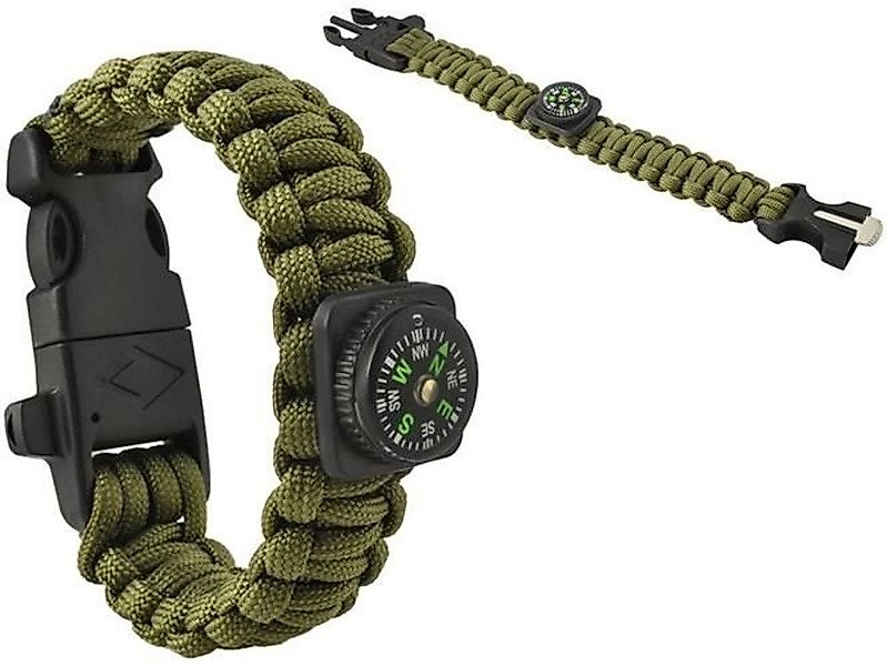Trizand Armband Survival Kompass Armband (5-in-1 Set, 1-tlg., Kompass, Navi günstig online kaufen