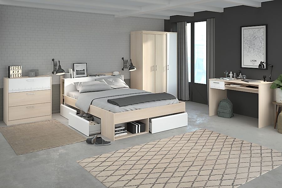 Parisot Jugendzimmer-Set Most 75, 4-teilig, Dekor günstig online kaufen