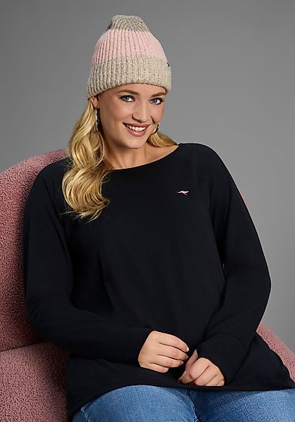 KangaROOS Langarmshirt Langarm, für Büro und günstig online kaufen