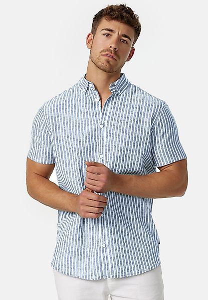 Indicode Kurzarmhemd Herren INBravida Herrenhemd Kurzarm günstig online kaufen