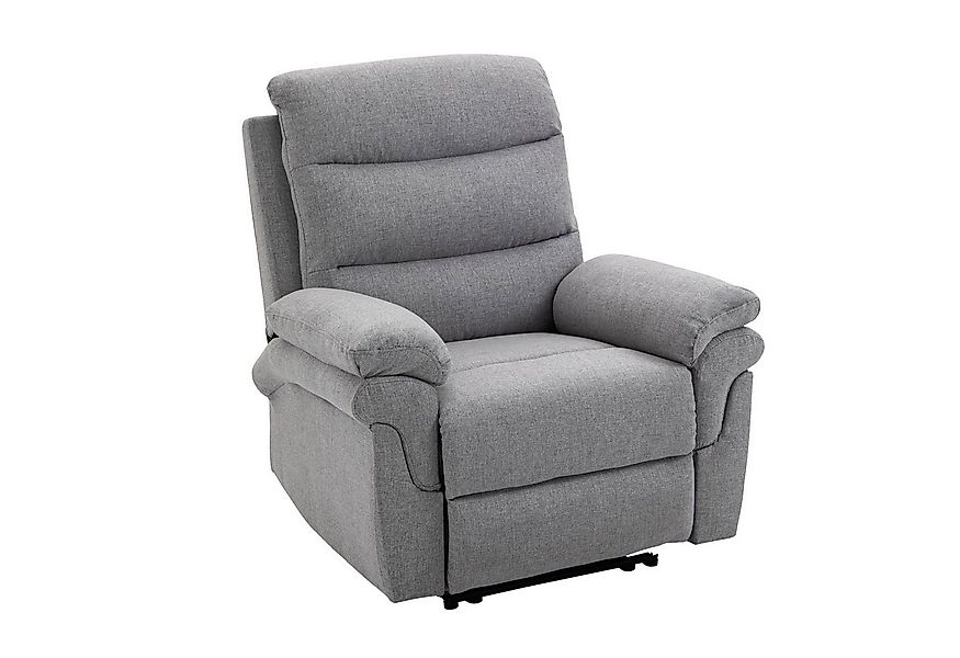 HOMCOM Sessel Relaxsessel mit Liegefunktion (Liegesessel, 1-St., Einzelsofa günstig online kaufen