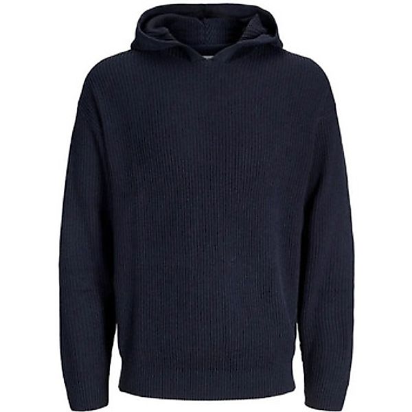Jack & Jones  Pullover 12278921 JJPANEL KNIT HOODIE-SKY CAPTAIN günstig online kaufen