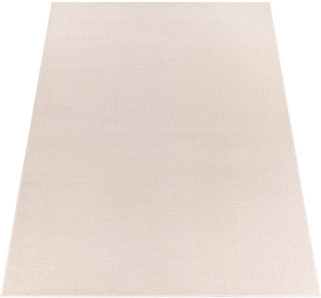 Paco Home Teppich "Sevilla 521" rechteckig 16 mm Höhe Kurzflor, Uni Farben, günstig online kaufen