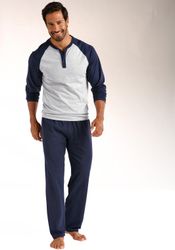 le jogger Pyjama Packung, 2 Stück, 4 Stk. tlg., in langer Form, mit Raglanä günstig online kaufen