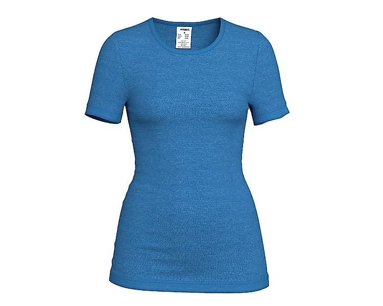 HERMKO Unterziehshirt 40800 Merinowolle/Tencel kurzarm Shirt mit Rundhals h günstig online kaufen